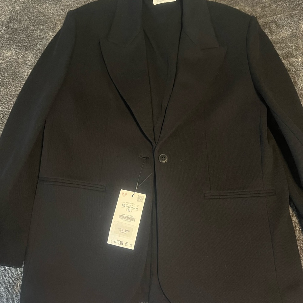 Zara Classic Black Women's Blazer